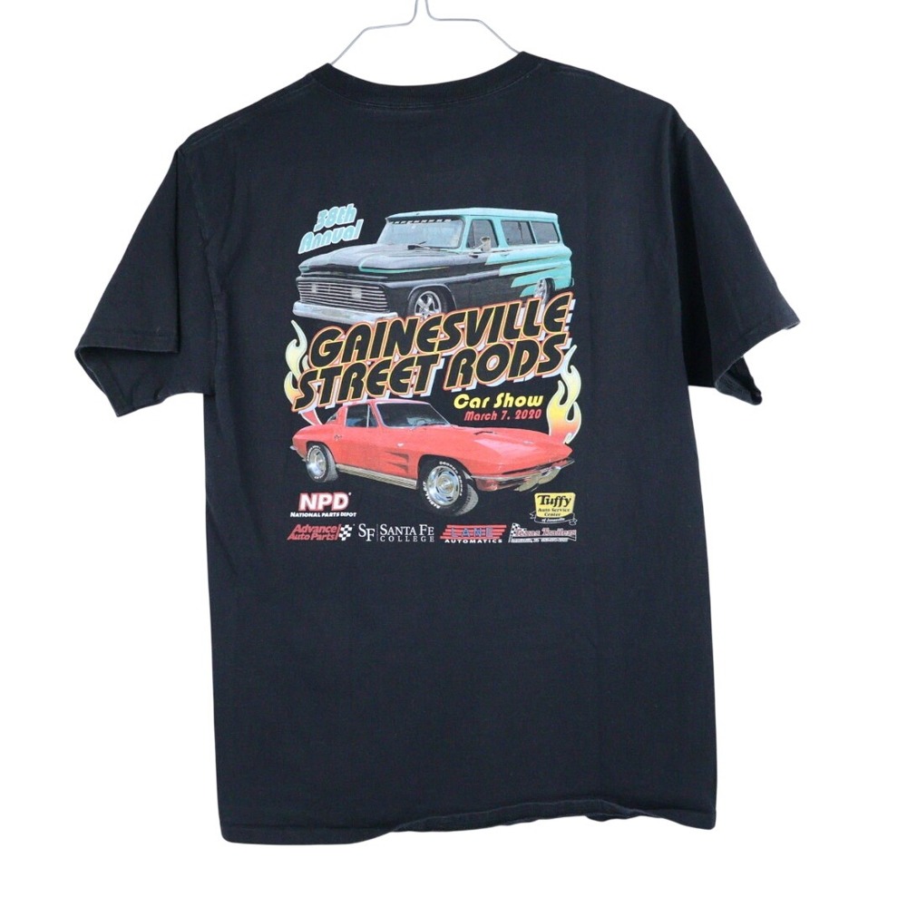 Gainesville Street Rods 38th Annual Car Show Graphic T-Shirt Men's Small